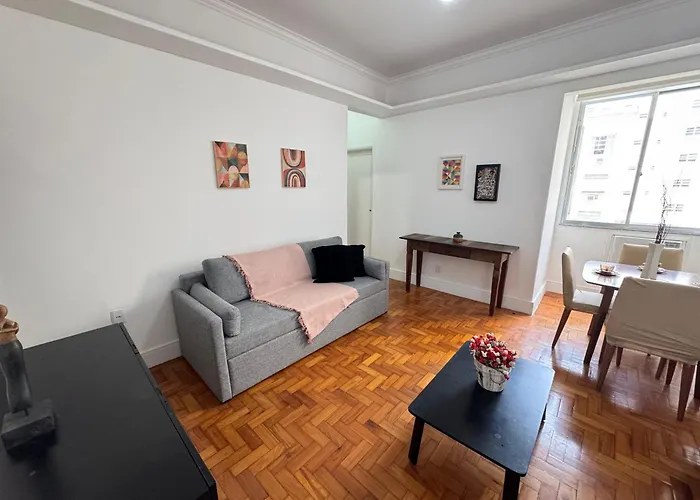 Conforto A 50 Metros Da Praia Posto 6 Jn44-503
